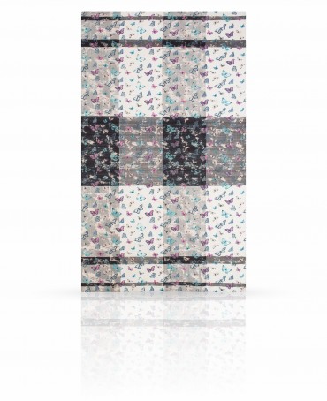 Палантин Женский SN-VINT.BUTFLY/SILVER.BL